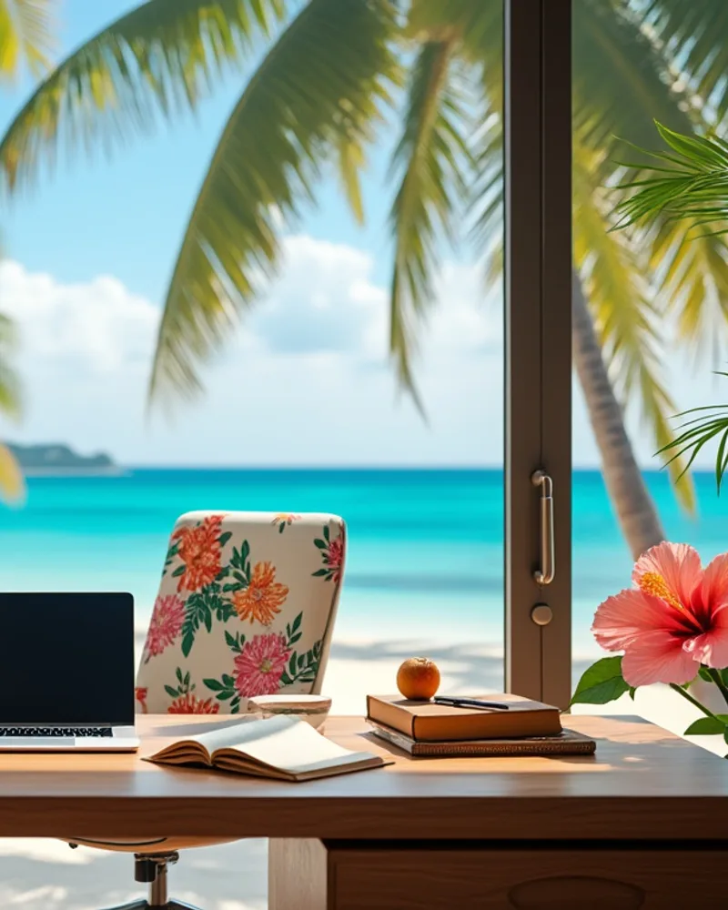 Comment gérer le travail à distance en vivant aux Caraïbes ?
