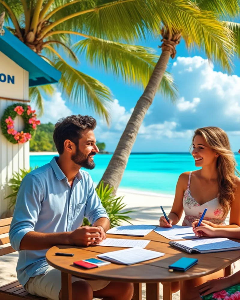 Quelles sont les formalités d'enregistrement pour les expatriés aux Caraïbes ?