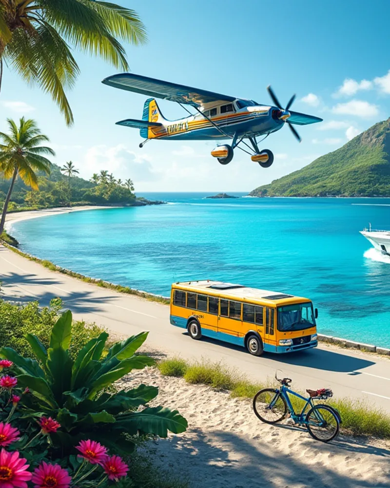 Quels sont les moyens de transport les plus fiables aux Caraïbes ?