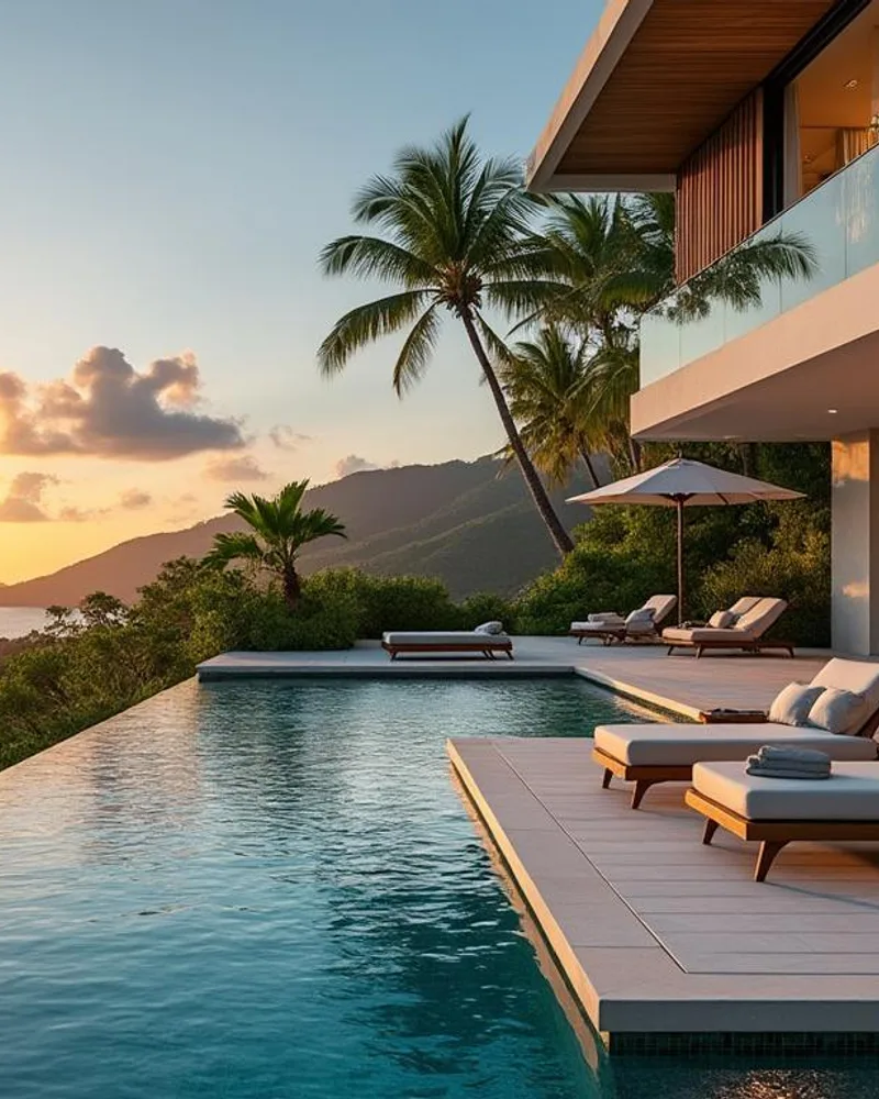 À la découverte de la villa caribéenne de Jean-Paul Belmondo : un hommage au style colonial avec piscine géante, héritée par son fils Paul